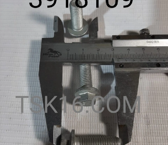 Болт М8*1,25*25 впускн.коллектора 3904341 (3918109) - ISBe, BTA (Ориг)