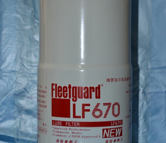 Фильтр масляный LF670 - L, ISG12, QSG